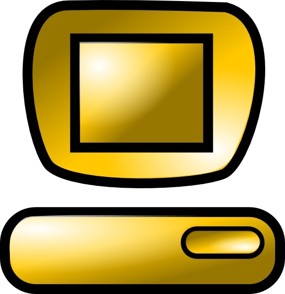 Pc Desktop Icon clip art