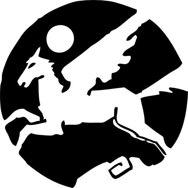 Pegasus clip art 