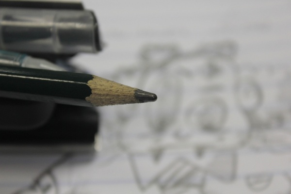 pencil drawing pen