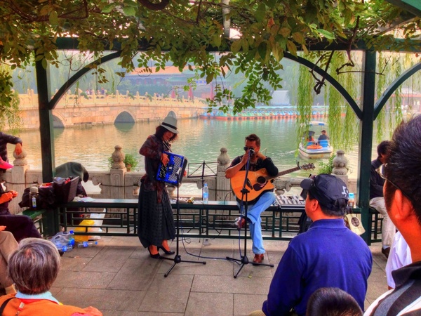 performers at beihai china 