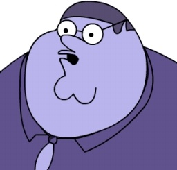 Peter Griffin Blueberry zoomed 2 