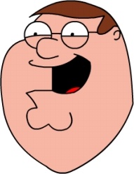 Peter Griffin Football head