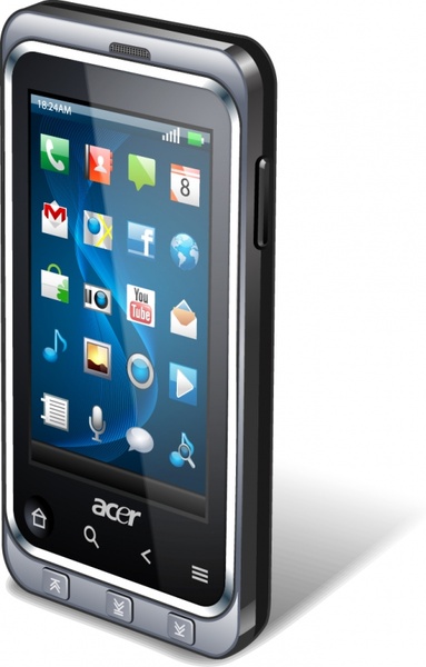 smartphone advertising closeup modern 3d icon decor