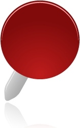 Pin red