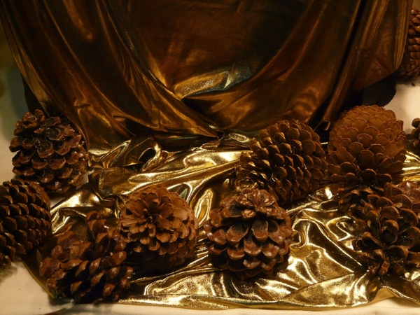 pine cones decoration christmas