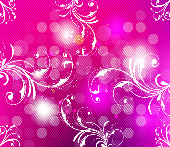 pink art background with swirls 
