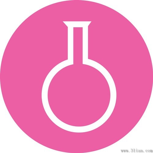 pink background small icon vector