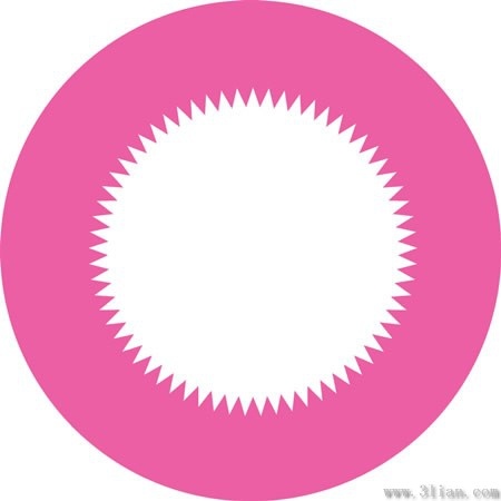 pink background vector gear icon