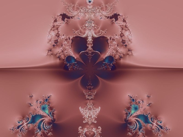 pink blue fractal
