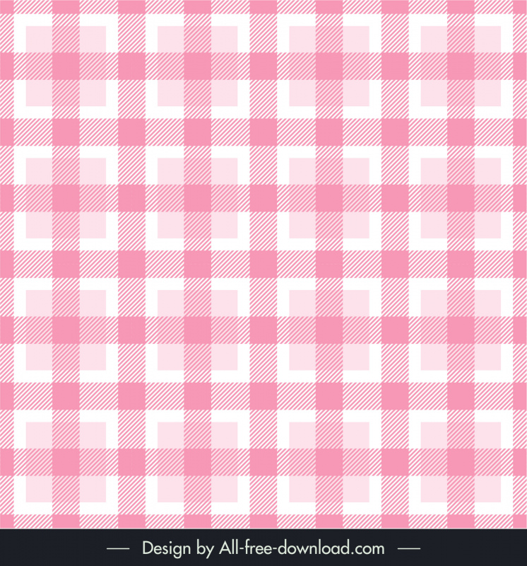 pink gingham pattern template symmetric checkered plaid  