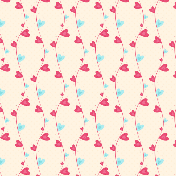 pink heart pattern background
