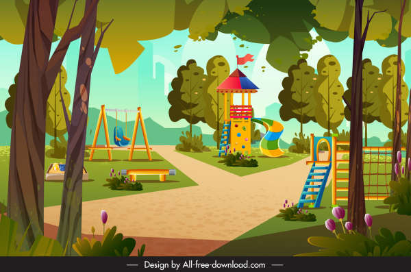 Kids playground vectors free download 2,284 editable .ai .eps .svg .cdr  files