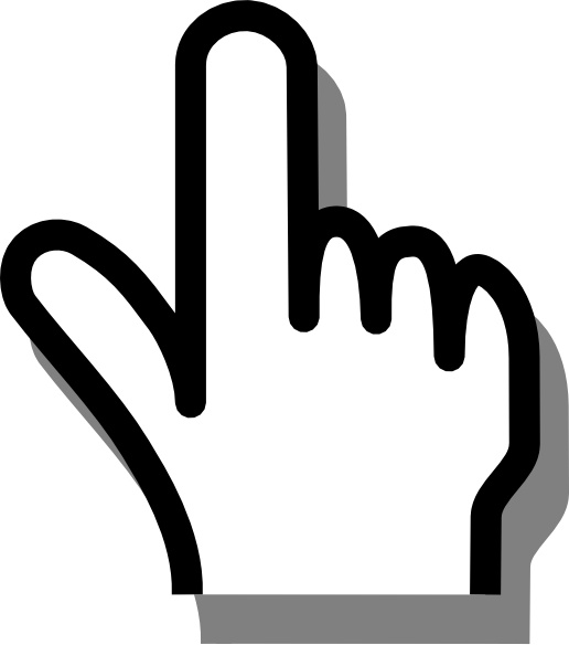 Pointing Finger clip art