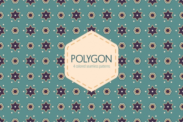 polygon vector pattern