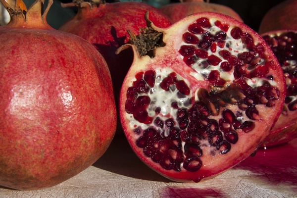 pomegranate grenadine red