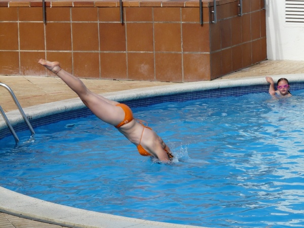 pool jump start plunge