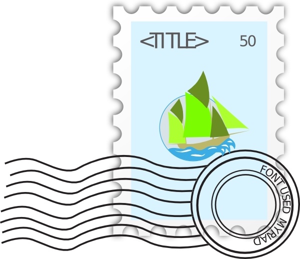 Postage Stamp clip art