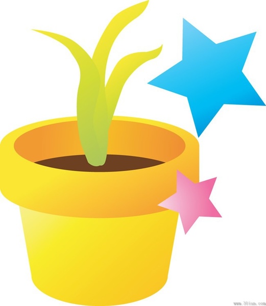 potted vector