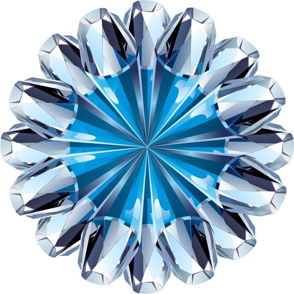 diamond crystal icon luxury shiny modern 3d sketch