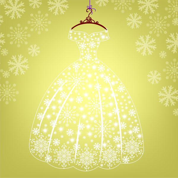 princess dress glowing