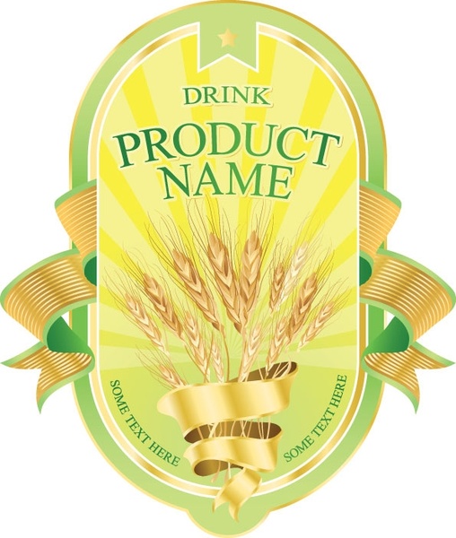product label design 04 vector
