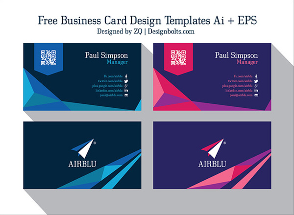 professional premium business card design templates 