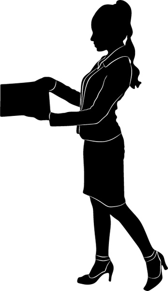 Download Professional women silhouette free vector download (7,260 ...