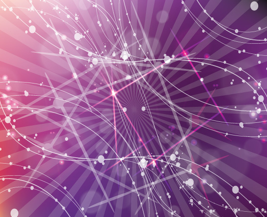 purple abstract line vector