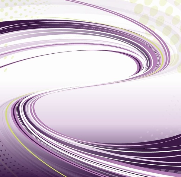 Purple Background with Flowing Lines Vector