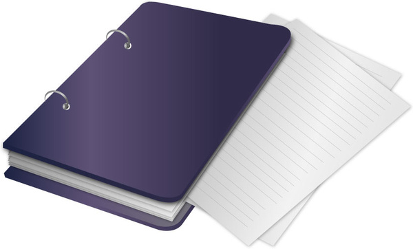 purple binder