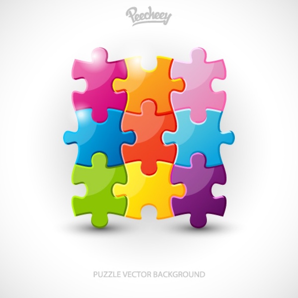 puzzle in a business concept