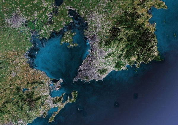 qingdao map highdefinition picture 