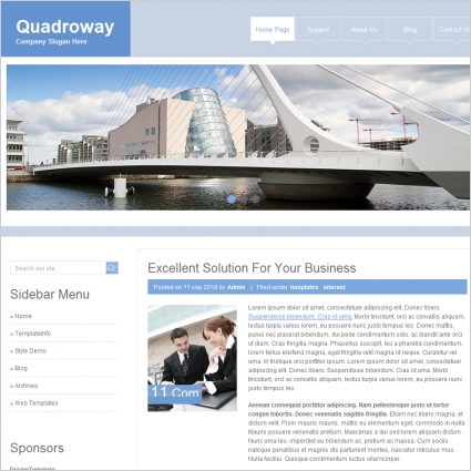 Quadroway Template