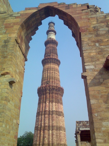 qutub minar india minaret