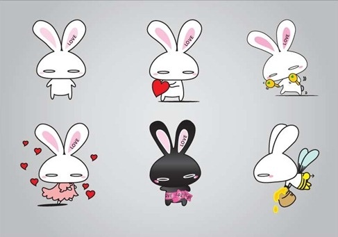Rabbit free vector download (790 Free vector) for ...