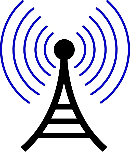 Radio/wireless Tower clip art
