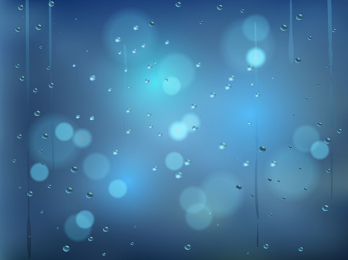 rain water blurs background vector