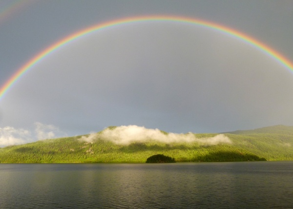 rainbow canim lake british columbia