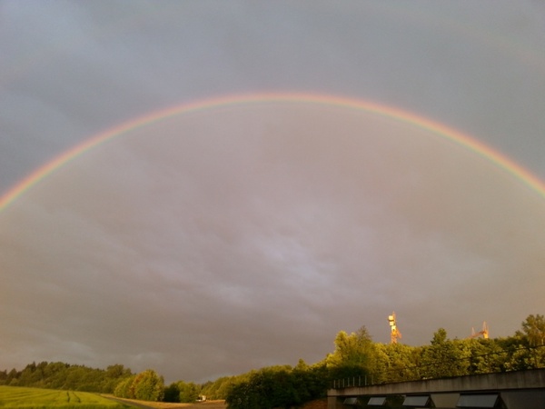 rainbow double rainbow natuschauspiel
