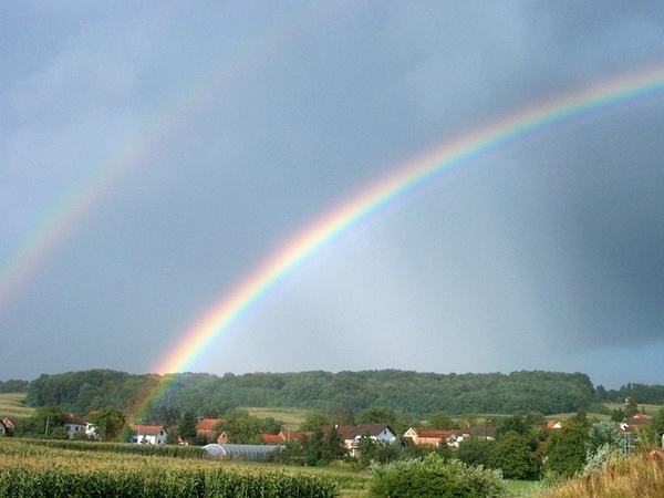 rainbow nature sky