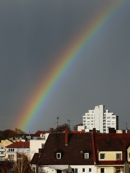 rainbow weather phenomenon sky