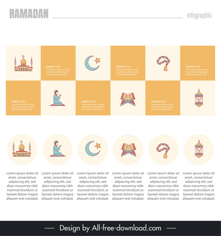 ramadan infographic design 7