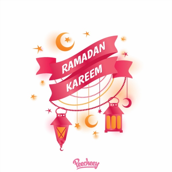 ramadan kareem holidays greeting card