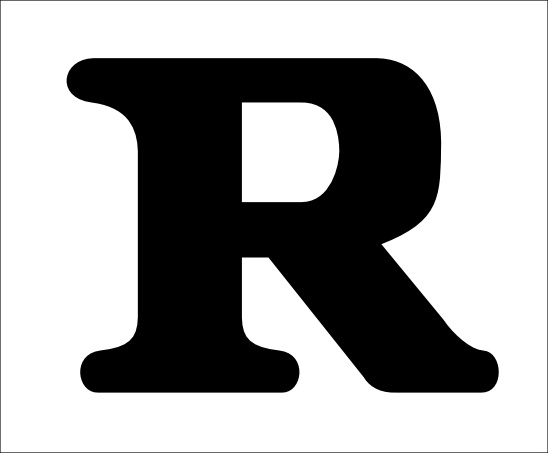 Rated R clip art