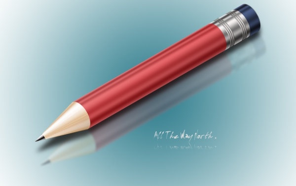 realistic pencil psd layered source files