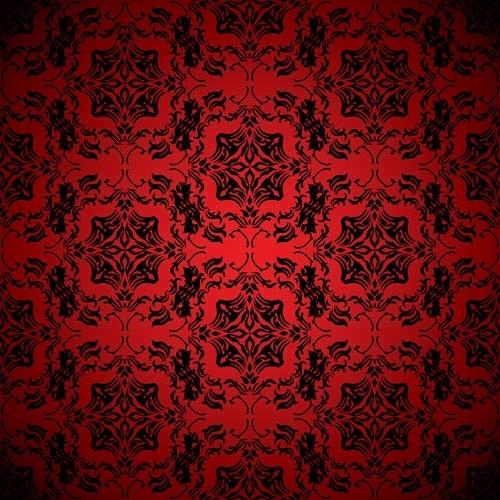 red background pattern vector 1