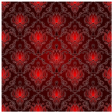 red background pattern vector 4