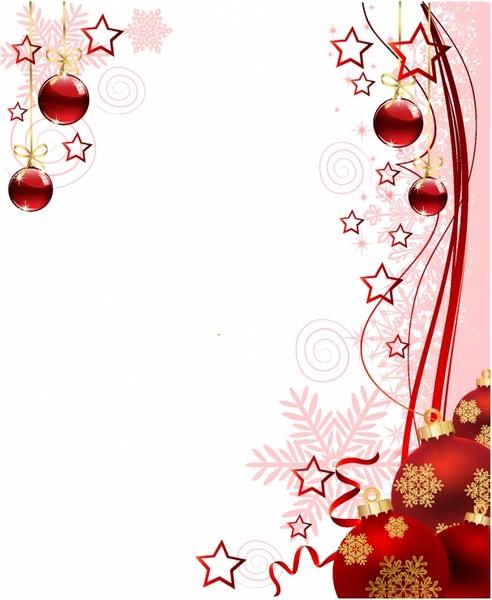 Red Christmas background 