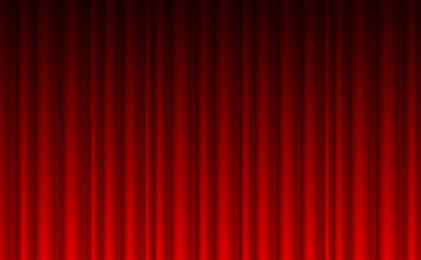 curtain background classical red corrugated decor