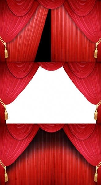 red curtain hd picture 